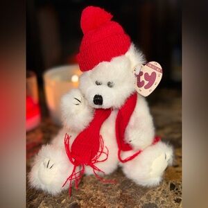 🧸 TY Beanie Baby “Peppermint” Attic Treasures Bear